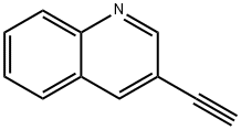 3-乙炔喹啉 结构式