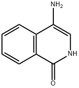 4-氨基异喹啉-1-酚 结构式