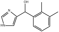 (2,3-二甲基苯基)(1H-咪唑-4-基)甲醇 结构式
