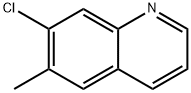 6-甲基-7-氯喹啉 结构式