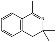 1,3,3-三甲基-3,4-二氢异喹啉 结构式