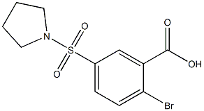 4-(叔丁基氨基)-3-(叔丁基氨磺酰基)苯甲酸 结构式