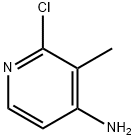 2-氯-3-甲基吡啶-4-胺 结构式