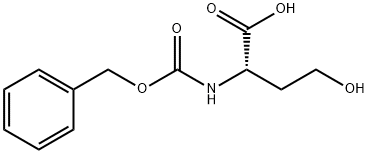 CBZ-DL-高丝氨酸 结构式