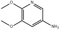 5,6-二甲氧基吡啶-3-胺 结构式