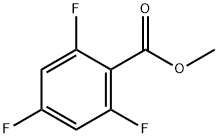 2,4,6-三氟苯甲酸甲酯 结构式