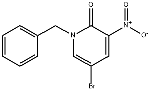 1-Benzyl-5-broMo-3-nitro-1H-pyridin-2-one 结构式