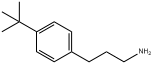 4-叔丁基苯丙胺 结构式