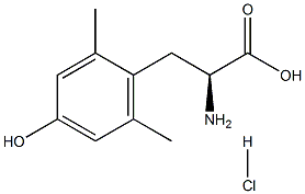 2,6-二甲基酪氨酸盐酸盐 结构式