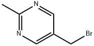 5-(溴甲基)-2-甲基嘧啶 结构式