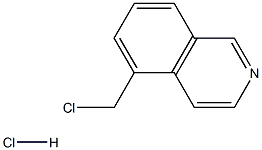 5-(氯甲基)异喹啉盐酸盐 结构式