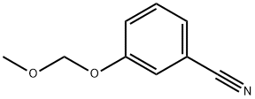 3-(甲氧基甲氧基)苯甲腈 结构式