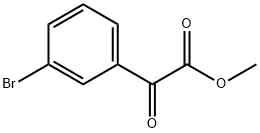 2-(3-溴苯基)-2-氧代乙酸甲酯 结构式