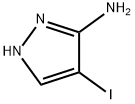 4-碘-1H-吡唑-3-胺 结构式