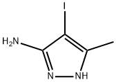 4-碘-5-甲基-3-氨基吡唑 结构式