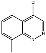 4-氯-8-甲基噌啉 结构式