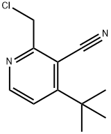 4-(叔丁基)-2-(氯甲基)氰吡啶 结构式