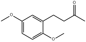 4-(2,5-二甲氧基苯基)丁烷-2-酮 结构式