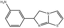 3-(5,6-二氢咪唑并[2,1-B]噻唑-6-基)苯胺 结构式