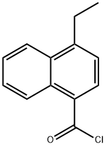 1-Naphthalenecarbonyl chloride, 4-ethyl- 结构式