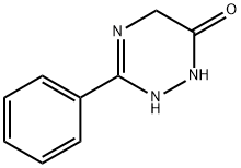 3-Phenyl-4,5-dihydro-1,2,4-triazin-6(1H)-one 结构式