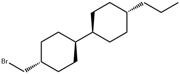 4'-溴甲基-4-丙基-B双环己烷 结构式