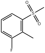 2-氟-6-甲砜基甲苯 结构式