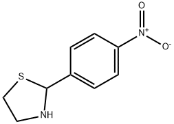 2-(4-硝基苯基)噻唑烷 结构式