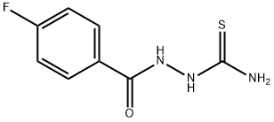[(4-氟苯基)羰基氨基]硫脲 结构式