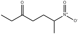 6-硝基庚烷-3-酮 结构式