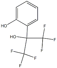 2-(2-羟基苯基)六氟丙-2-醇 结构式