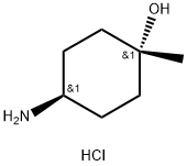 4-氨基-1-甲基环己醇盐酸盐 结构式