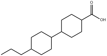 4-(4-丙基环己基)环己基甲酸 结构式