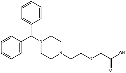 左西替利嗪杂质20 结构式