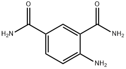 4-氨基-间苯二甲酰胺 结构式