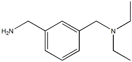 {3-[(diethylaMino)Methyl]phenyl}MethanaMine 结构式