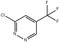 3-氯-5-(三氟甲基)哒嗪 结构式