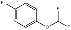 2-溴-5-二氟甲氧基-吡啶 结构式