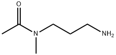 N-(3-氨基丙基)-N-甲基-乙酰胺 结构式