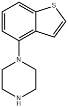 1-(苯并[B]噻吩-4-基)哌嗪 结构式
