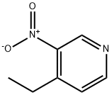 4-乙基-3-硝基-吡啶 结构式