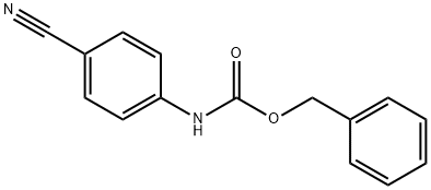 benzyl 4-cyanophenylcarbaMate 结构式