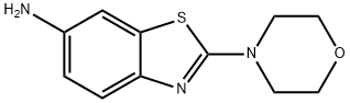 2-N-吗啉基苯并[D]噻唑-6-胺 结构式