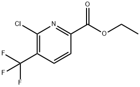 6-氯-5-(三氟甲基)吡啶-2-羧酸乙酯 结构式