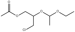 3-氯-2-(1-乙氧基乙氧基)乙酸丙酯 结构式