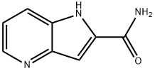 1H-吡咯并[3,2-B]2-吡啶甲酰胺 结构式