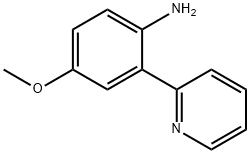 4-甲氧基-2-(吡啶-2-基)苯胺 结构式