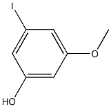 3-碘-5-甲氧基苯酚 结构式