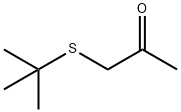 1-叔丁硫基-2-丙酮 结构式