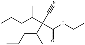 ethyl 2-cyano-3-Methyl-2-(pentan-2-yl)hexanoate 结构式